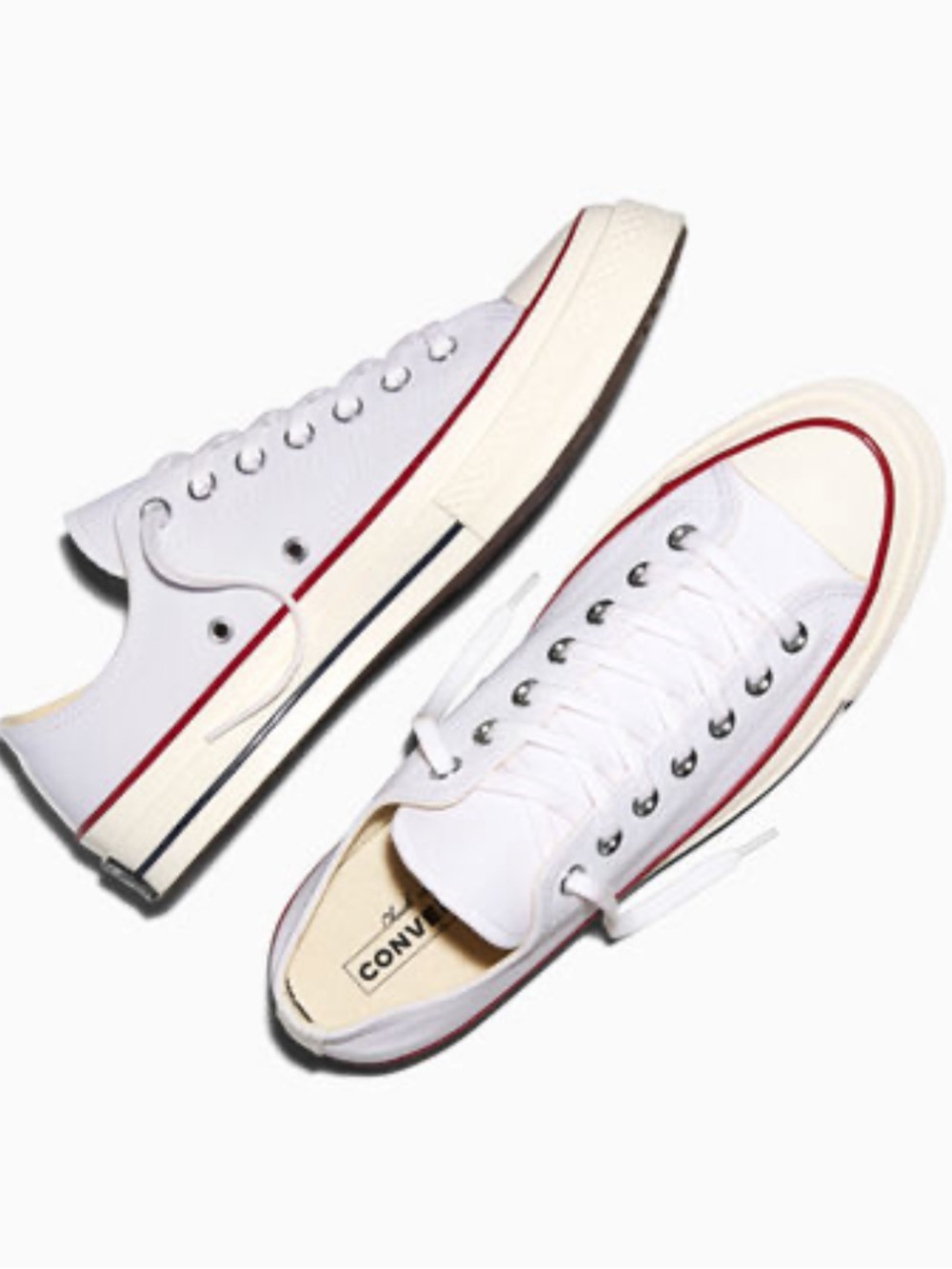 NEW ⛱️Converse - White Chuck 70 Low Top Sneakers - Men's 8 / Women's 10
